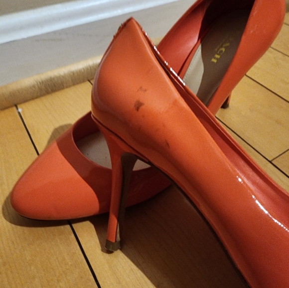 COACH Nala Coral Pumps - Picture 8 of 12